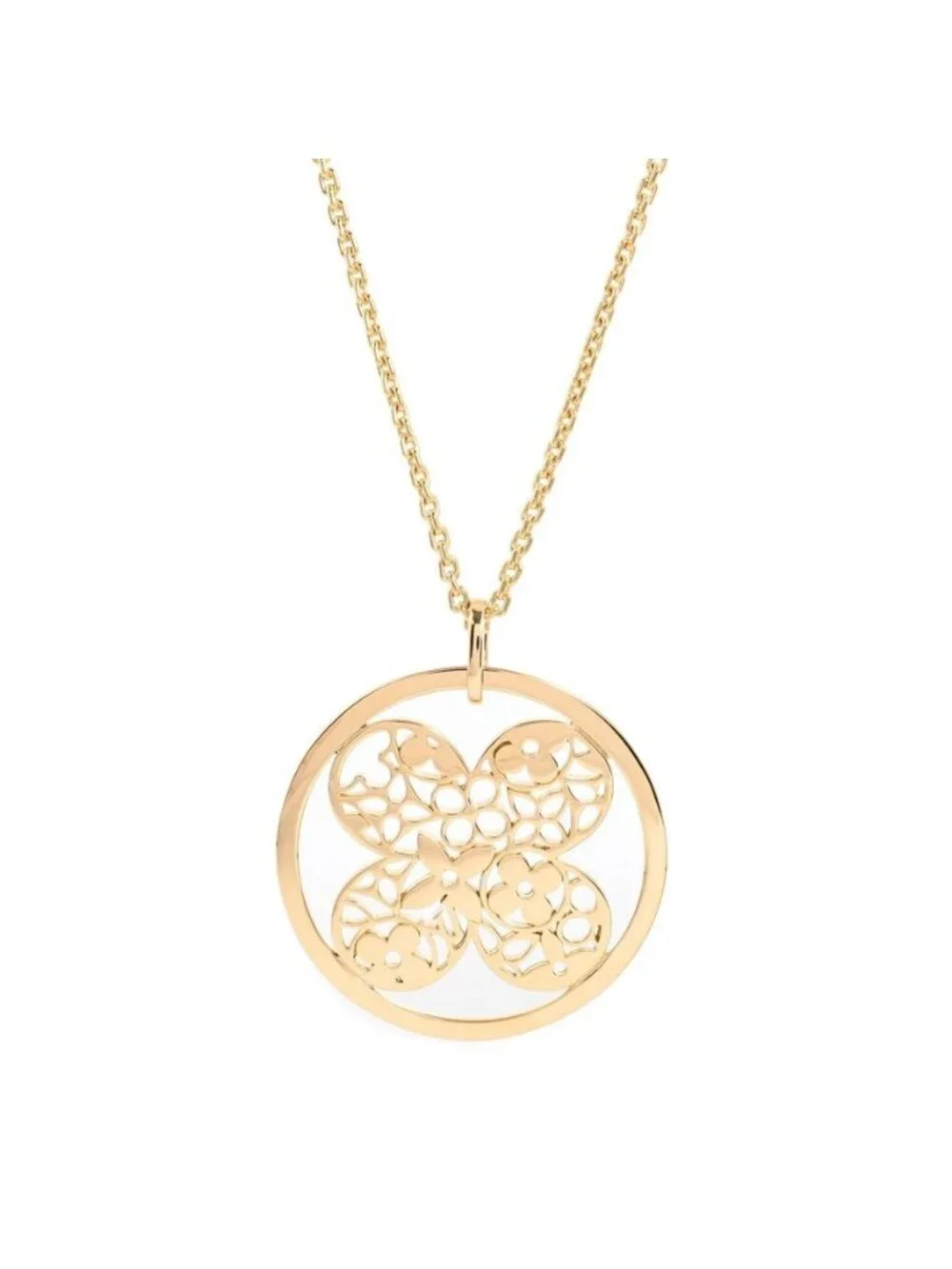 Louis Vuitton Necklace Pendentif Monogram Cashier